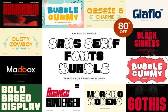 Sans Serif Bundle Collection