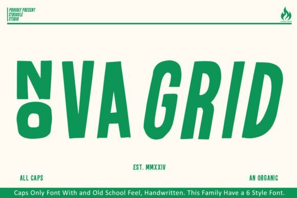Nova Grid Font