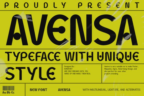 Avensa Font