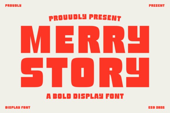 Merry Story Font