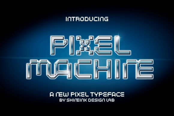 Pixel Machine Font