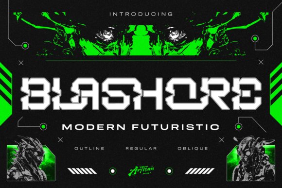 Blashore Font