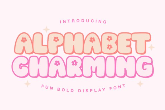 Alphabet Charming Font