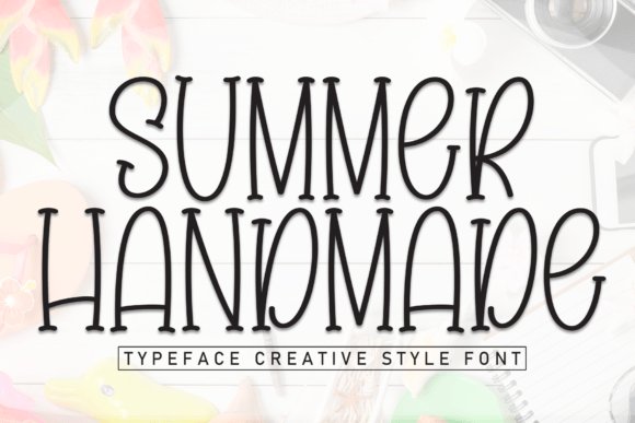 Summer Handmade Font