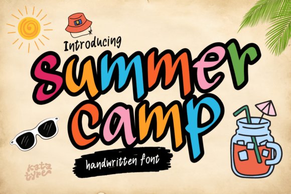 Summer Camp Font