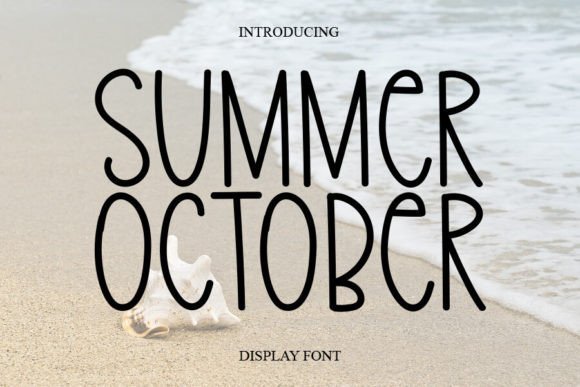 Summer October Font
