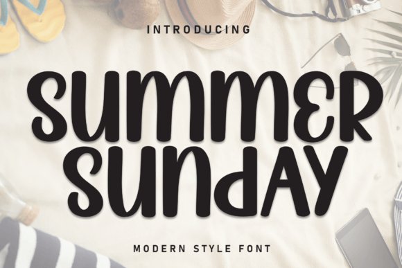 Summer Sunday Font
