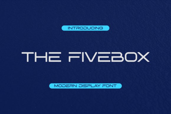 The Fivebox Font