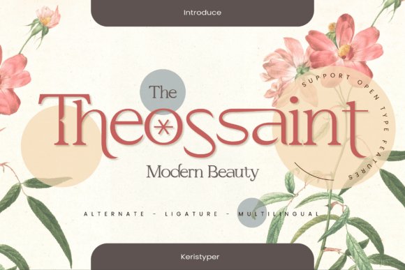 Theossaint Font