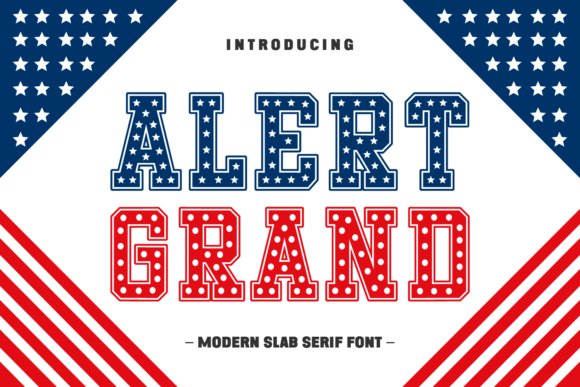 Alert Grand Slab Serif Font