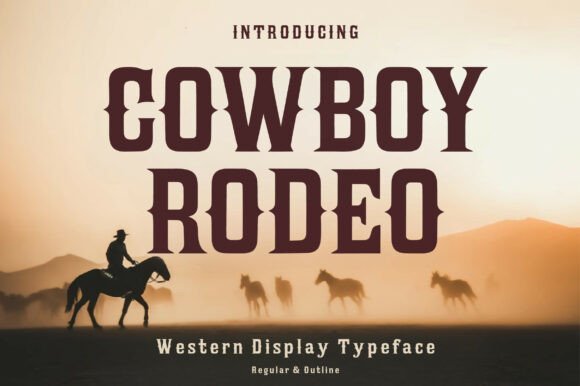 Cowboy Rodeo Font