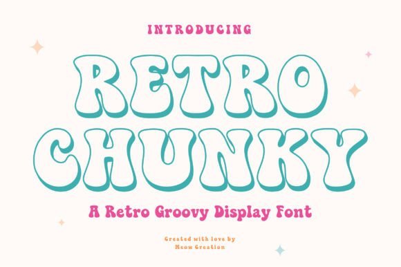 Retro Chunky Font