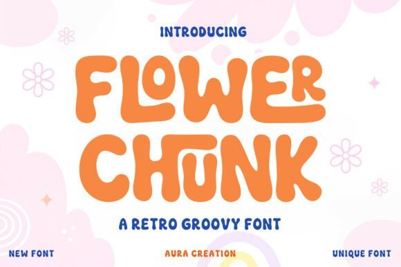 Flower Chunk Font