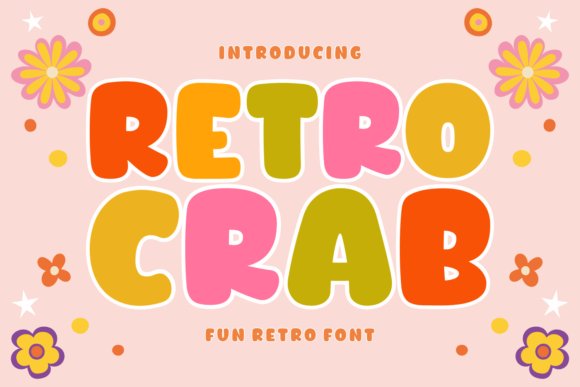 Retro Crab Font
