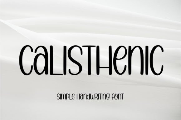 Calisthenic Font