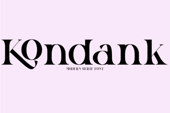 Kondank Font