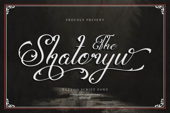 Shatoryu Font