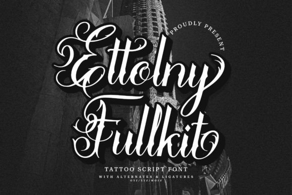 Ettolny Fullkit Font