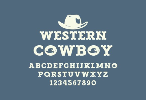 Western Cowboy Font