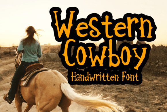 Western Cowboy Display Font