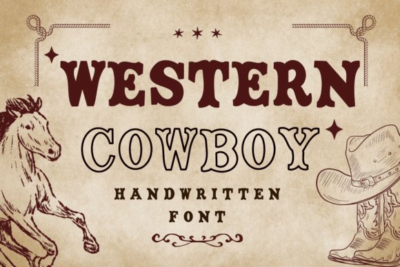 Western Cowboy Font
