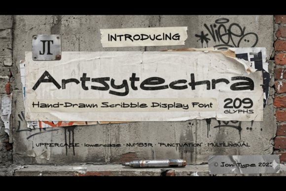 Artsytechra Font