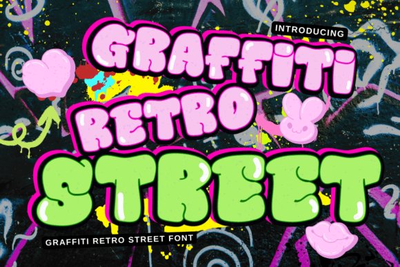 Graffiti Retro Street Font