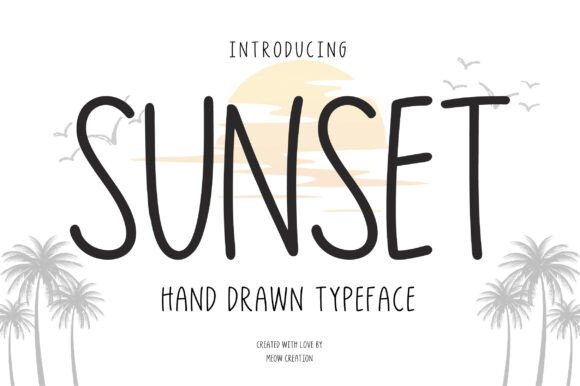 Sunset Font