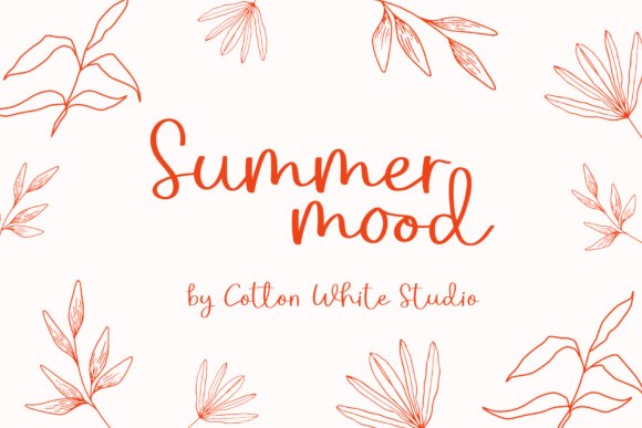 Summer Mood Font