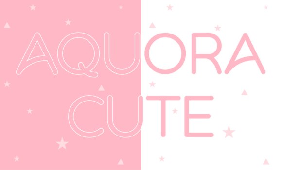 Aquora Cute Font