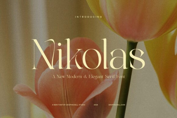 Nikolas Modern Serif Font