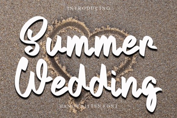 Summer Wedding Font (Script & Handwritten)