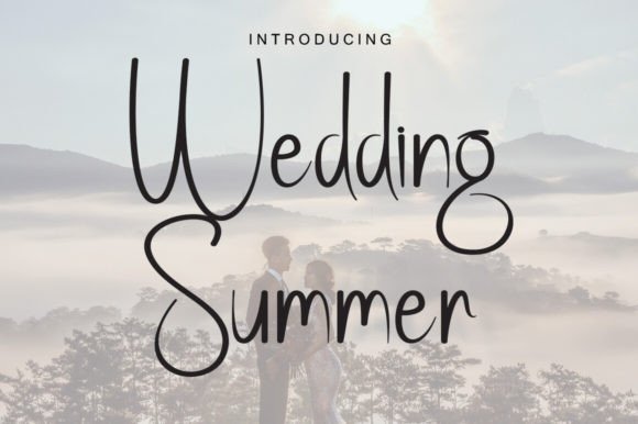 Wedding Summer Font