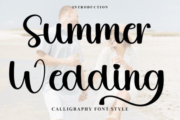 Summer Wedding Font