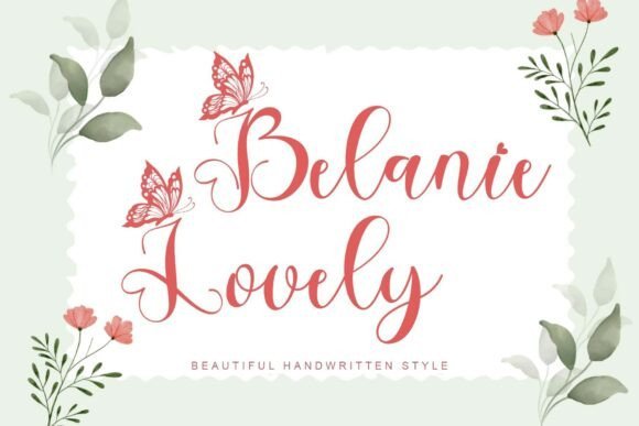 Belanie Lovely Font