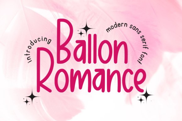 Ballon Romance Font