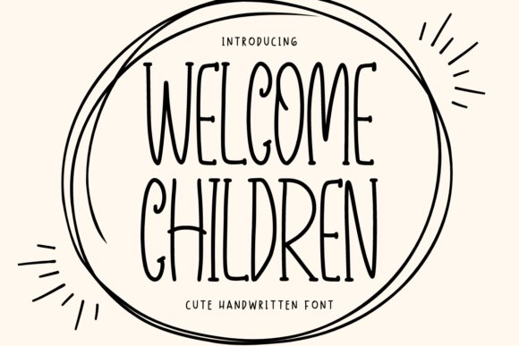 Welcome Children Font