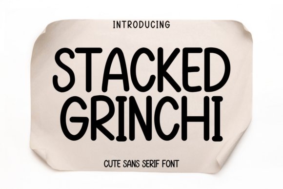 Stucked Grinchi Font
