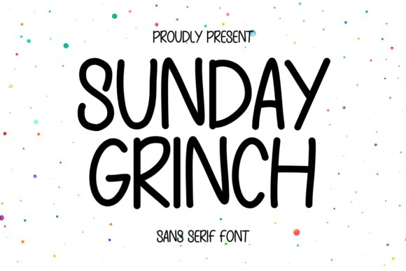 Sunday Grinch Font