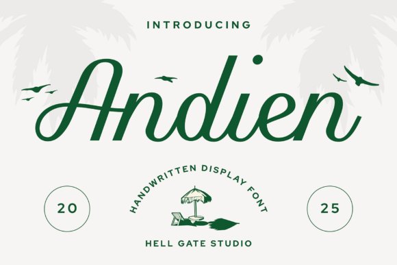 Andien Handwritten Font