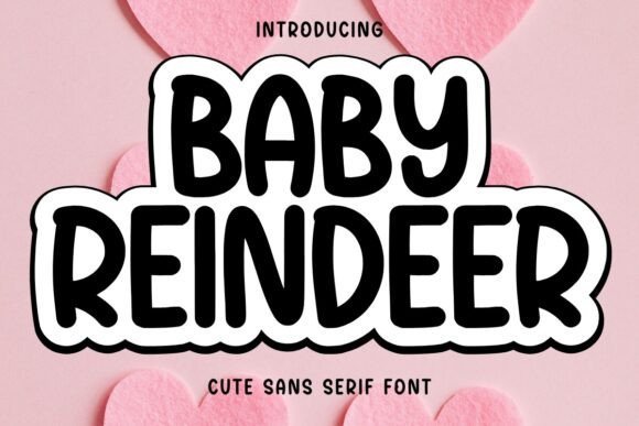 Baby Reindeer Font