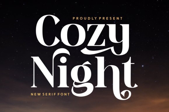 Cozy Night Font