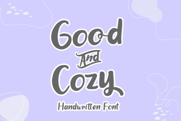 Good and Cozy Font - Cozy fonts