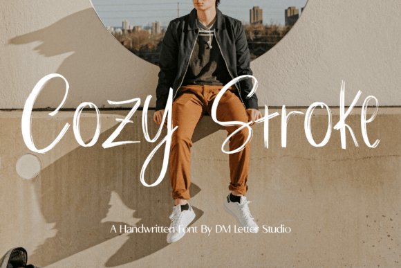 Cozy Stroke Font