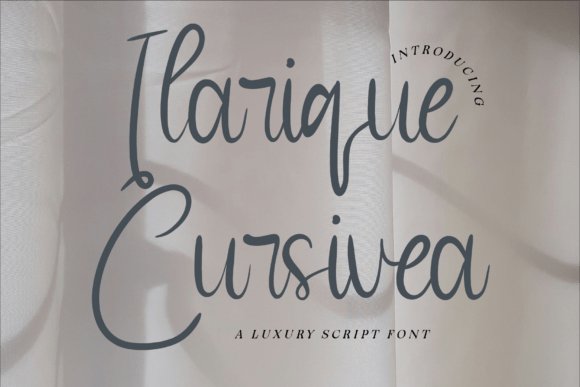 Ilarique Cursivea Font