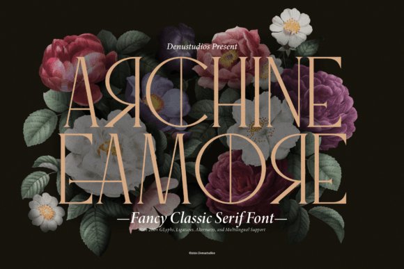 Archine Eamore Font