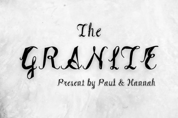 The Granite Font