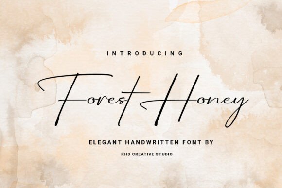 Forest Honey Font