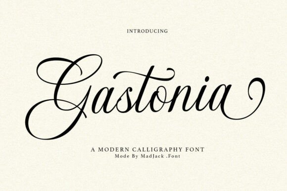 Gastonia Script Font
