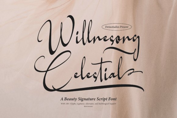 Willnesong Celestial Font